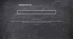 Desktop Screenshot of madhyapradesh.com